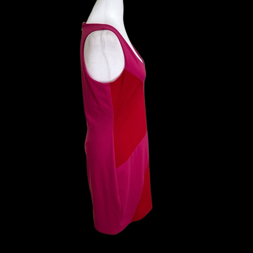Bar III Sleeveless Dress Hot Pink Size L NWT - Picture 3 of 9